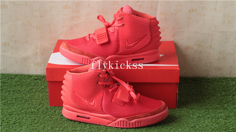 Update Version Nike Air Yeezy 2 Red October Glow